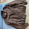 Ralph Lauren Black Label Goat Suede Leather Jacket Made in Italy