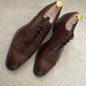 BRAND NEW Carmina Semi Brogue Oxford Brown US 8.5