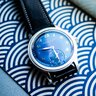 BNIB Kintoshi Kyoto Blue Arashiyama Watch Full Set 100 LE