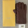 Sz 10/XL Merola “Terra” Brown Peccary Leather Gloves