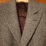 NEW BRUNELLO CUCINELLI TOPCOAT CASHMERE HERRINGBONE 42/52