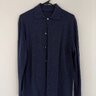 Stòffa Cashmere Shirts Size 50 (Charcoal, Dark Indigo)