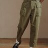 [SOLD] Sage De Cret Cotton-Linen Military Pants - L