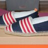 NWB Men’s Castaner Cotton Canvas Espadrilles Shoes 39 EU Size 6.5 US New in Box