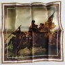 Rampley & Co Washington Crossing the Delaware Pocket Square new/unused