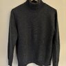 *PRICE DROP* GRP - Rollneck sweater in grey superfine merino wool - 3/S