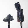 ERMENEGILDO ZEGNA Black Leather Car Loafers Italy Made EU8EE