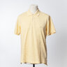 BROOKS BROTHERS Canary Yellow Pique Cotton Polo Shirt Size M