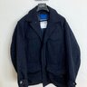 Document Korea Down Padded Wool Cotton Field Jacket Navy Size M