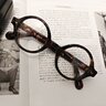 Rare New Kinjiro 金治郎THE 291 Japanese Artisan-made Round Eyeglasses