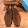 EG Unlined Snuff Suede Dovers size 9.5E UK on 606
