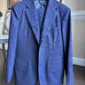 VBC 4Ply Navy Suit, full canvas, 42, new, never worn