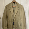 **SOLD** Drake's Mk II Games Blazer Cotton Linen Sand size 40