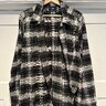 SOLD Drakes plaid flannel shirt jacket