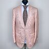 SOLD! NWT SARTORIA CASTANGIA CASHMERE SILK GLEN PLAID PINK SPORT COAT 38/48R