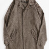 18 EAST BIELLA RAGLAN COAT - XL NWT -  TONAL HERRINGBONE