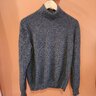 Johnstons Of Elgin Charcoal Cashmere Rollneck