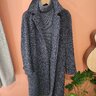 SOLD - Permanent Style Charcoal Donegal Coat