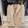 NEW Unworn handmade caccioppoli 100% cashmere double breasted coat 38 free shipping