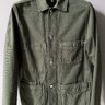 BNWT: Drake's Green Heavy Twill Cotton Five-Pocket Chore Jacket (38)