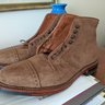 SOLD! NWB ALDEN Snuff Suede Straight Tip Boot Commando 9.5D Barrie for US 10D