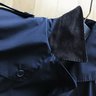 [Ended] Kiton Midnight Blue Cotton Silk Trench Raincoat 50 (40)