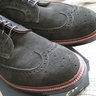 SOLD! ALDEN Hunting Green Suede Longwings 9.5D Barrie/US10D