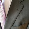 Zegna Charcoal 2btn business Suit size 38