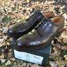 SOLD | C&J x Ralph Lauren Marlow Brown Shell Cordovan SWB UK 9.5 E325