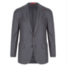 NWT Handmade Isaia Aquaspider Gregory Suit 38R Solid Charcoal