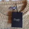 * SOLD * NWT DRAKES LONDON FAIR ISLE (DONEGAL) SWEATER SIZE 42