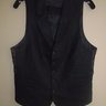 Suitsupply Navy Linen Waistcoat Size 36 -SOLD