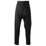 SOLD | Silent by Damir Doma Black Pleated Drop Crotch Pants sz 28-30
