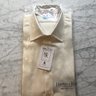 SOLD - Hilditch & Key Cream Silk Dress / Evening Shirt 15 / 38