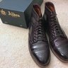 Alden Color 8 Shell Cordovan Medallion Cap Toe Boot 8.5D Aberdeen