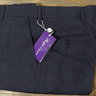 SOLD NWT Ralph Lauren Purple Label RLPL Navy 100% Linen Trousers Size 32 Retail $450