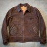 LVC x Levi's Vintage Clothing 1940's Reversible Leather Jacket - XL