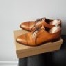 MEERMIN CHESTNUT ANTIQUE OXFORD - 10.5 UK