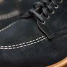 SOLD - Alden x Tassels Navy Reverse Chamois Indy Boots - 10D