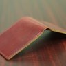 SOLD - Ashland Leather Color #2 Shell Cordovan Johnny the Fox Wallet - NEW