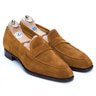 GAZIANO GIRLING UK 10.5E - SNUFF SUEDE LOAFER