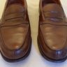 JM Weston 180 Moccasin Loafer - Brown - Size 9.5D ~11US