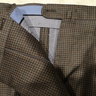 NWT Valentini Slim Fit Grey Wool Check Trousers Size 36 US Retail $415 SOLD