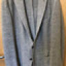 Tombolini Flannel Unstructured Blazer Beige Size 44R (Fits like a 42R) SOLD