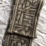 * SOLD * : BNWT Inis Meain Tan Cashmere Blend Scarf