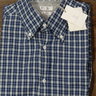 SOLD 12/2 PRICE DROP! NWT Brunello Cucinelli Blue/Green Check Slim Fit Button Down Shirt XL $595