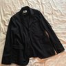 SOLD - Engineered Garments Baker Jacket - Navy 100% Wool Uniform Serge - Size L