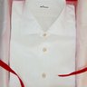 NWT $895 Very Rare Kiton Napoli Lightweight Cotton White Shirt 15.75 40EU