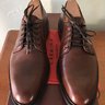 Carmina Plain Toe Blucher Brown, Pristine condition - 7 UK ( 8 / 8.5 US)