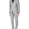 GRAIL NWT $8,495 KITON LIGHT GREY SOLID FLANNEL WOOL SUIT 42R